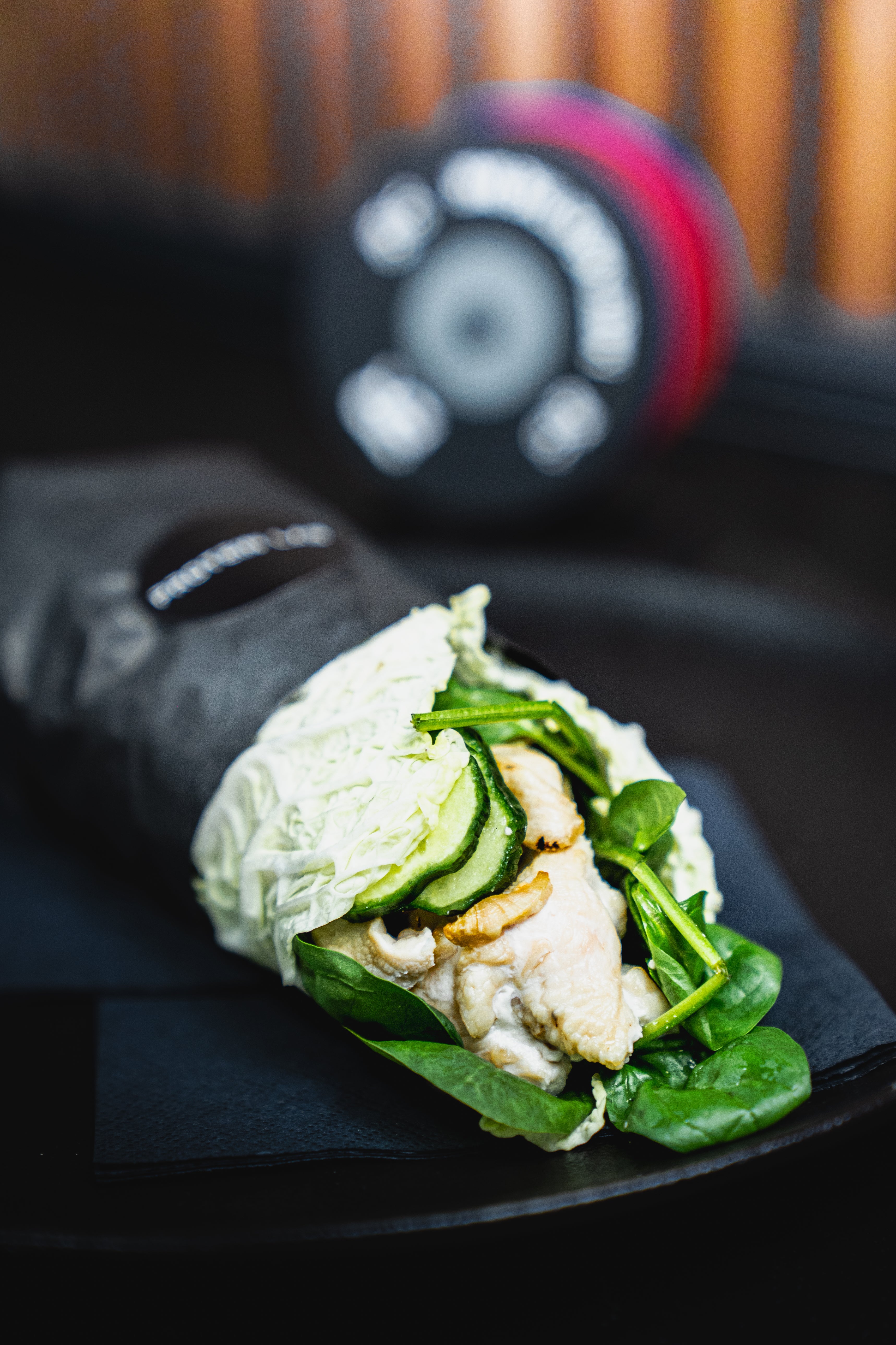 Protein Style Chicken Wrap