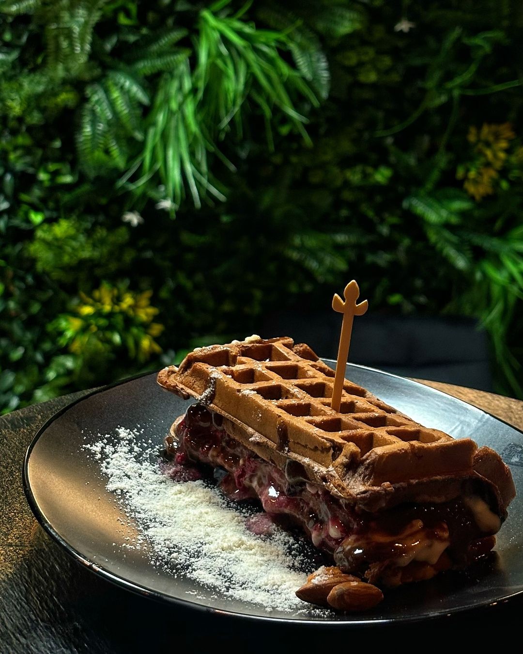 Protein Waffle Sandwich