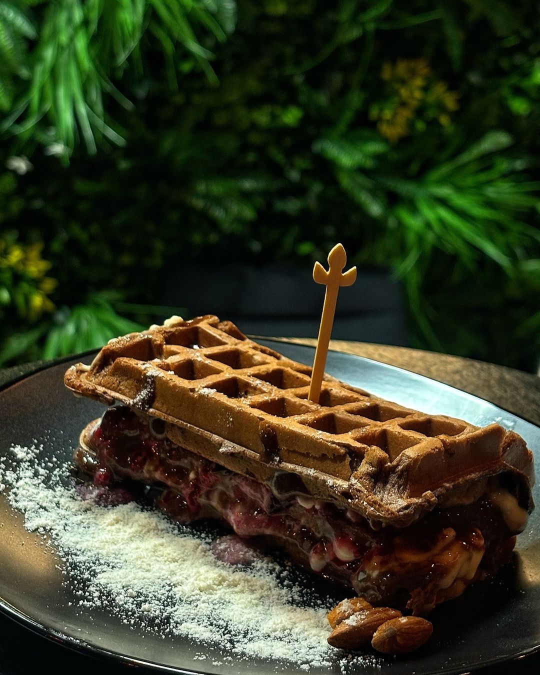 Protein Waffle Sandwich